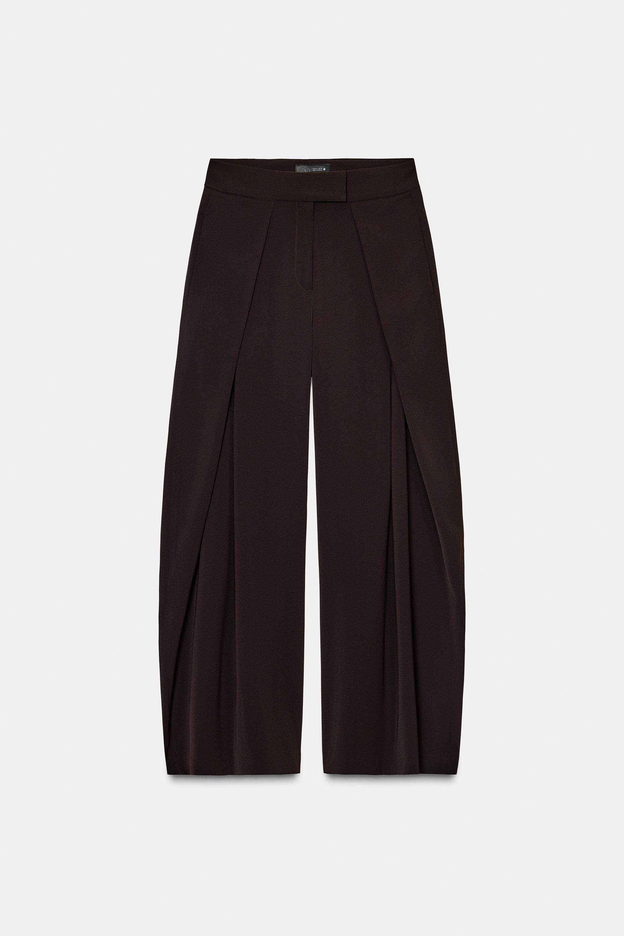 ZW COLLECTION FLOWY PLEATED PANTS